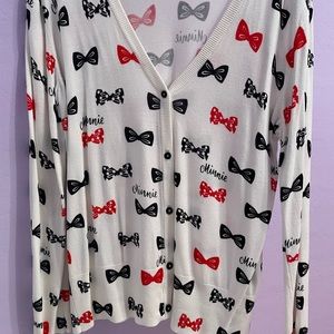 Disney Minnie Mouse bow cardigan